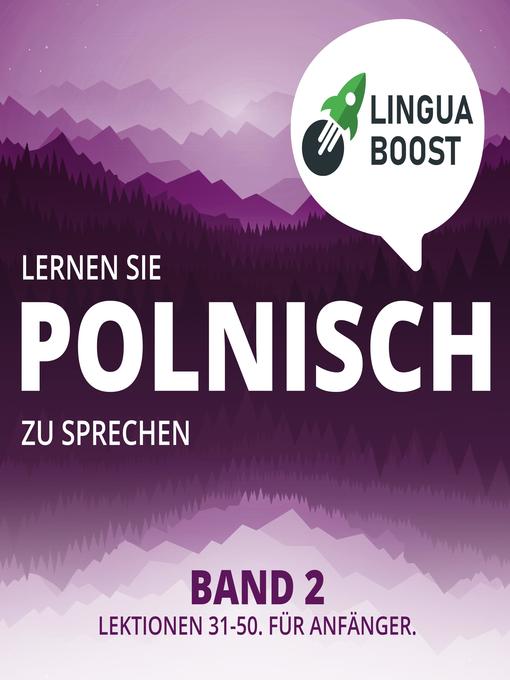 Cover image for Lernen Sie Polnisch zu sprechen. Band 2.
